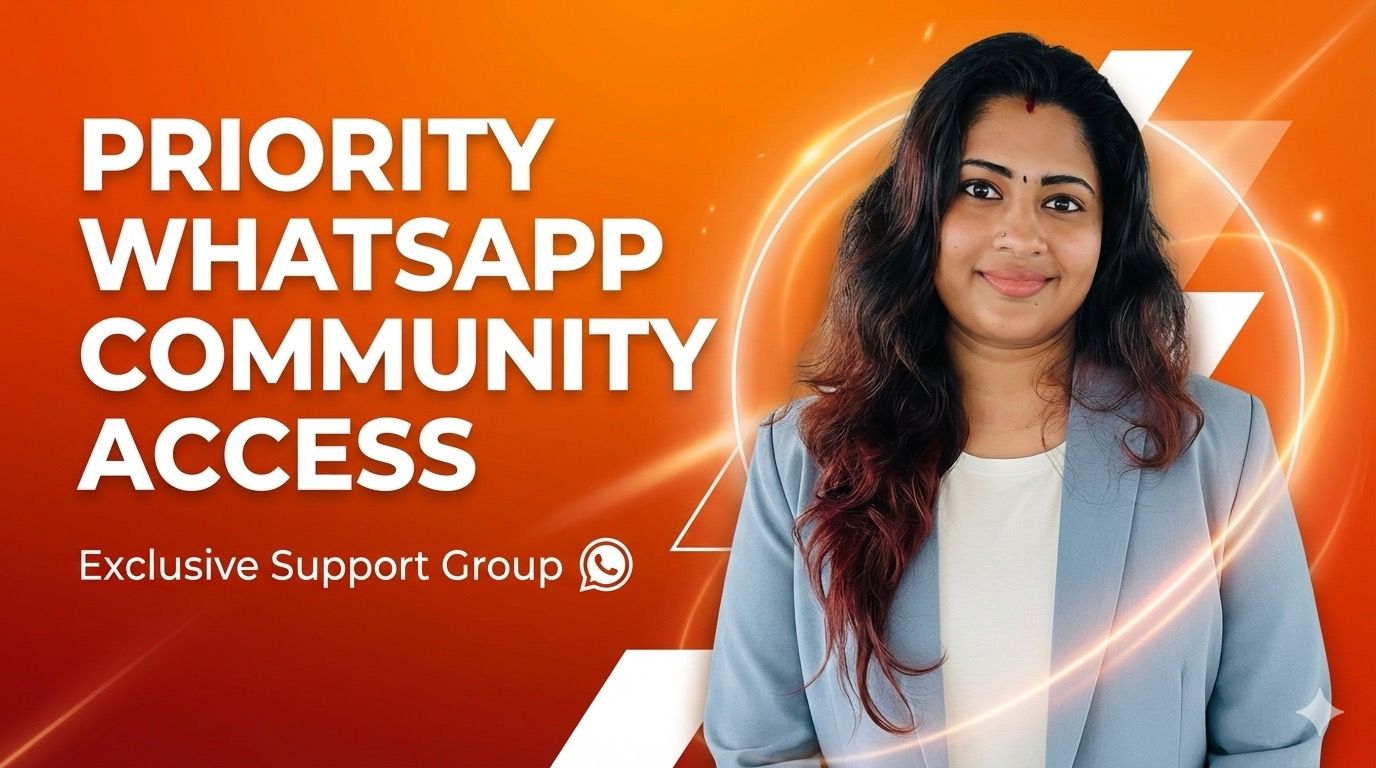 Priority WhatsApp Community Access